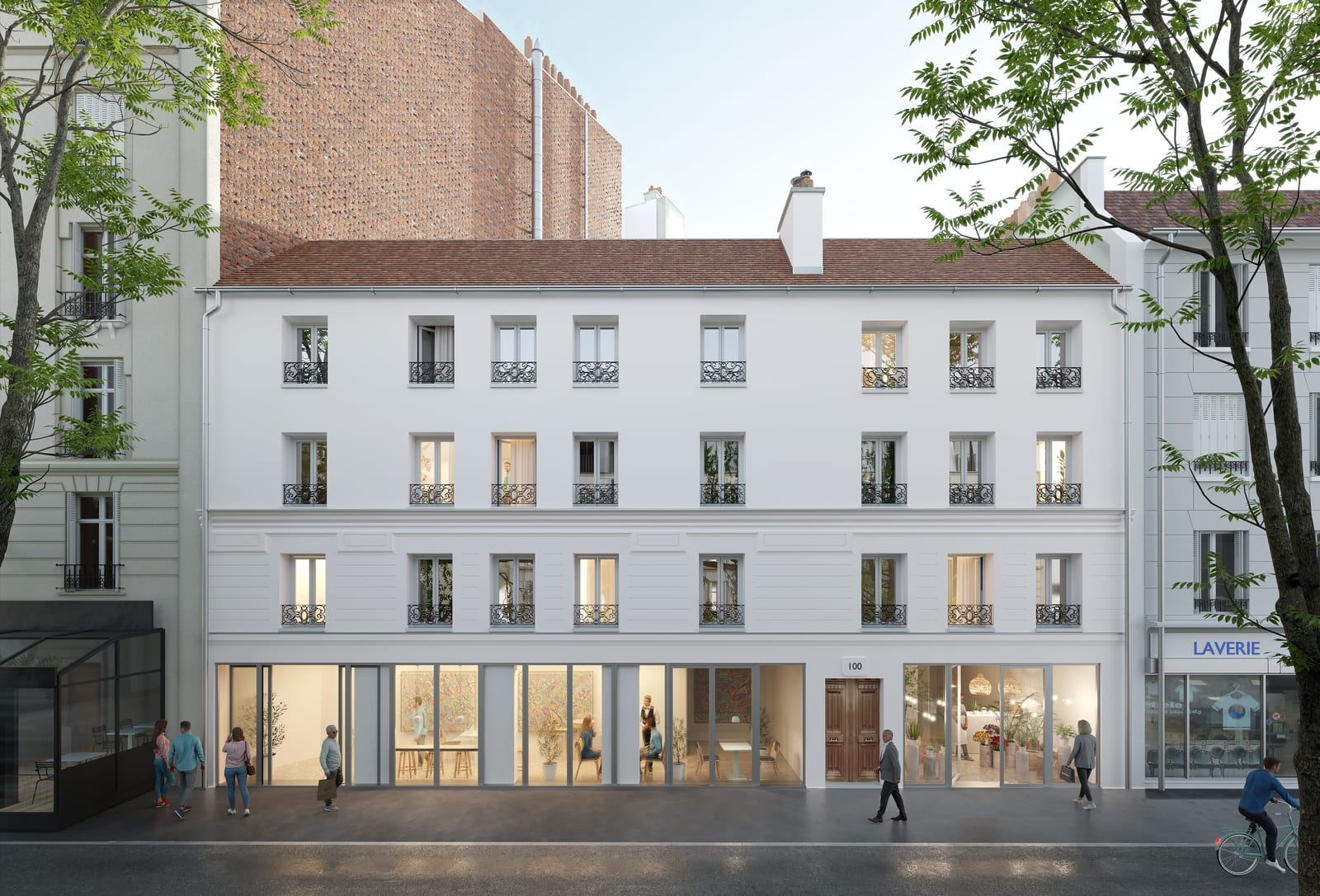 100 Villette, Déficit Foncier à Paris 19e